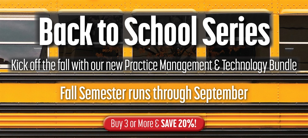 School bus background with bundle program marketing