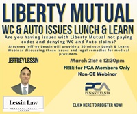 Image of Issues with Liberty Mutual WC & Auto Lunch & Learn Webinar