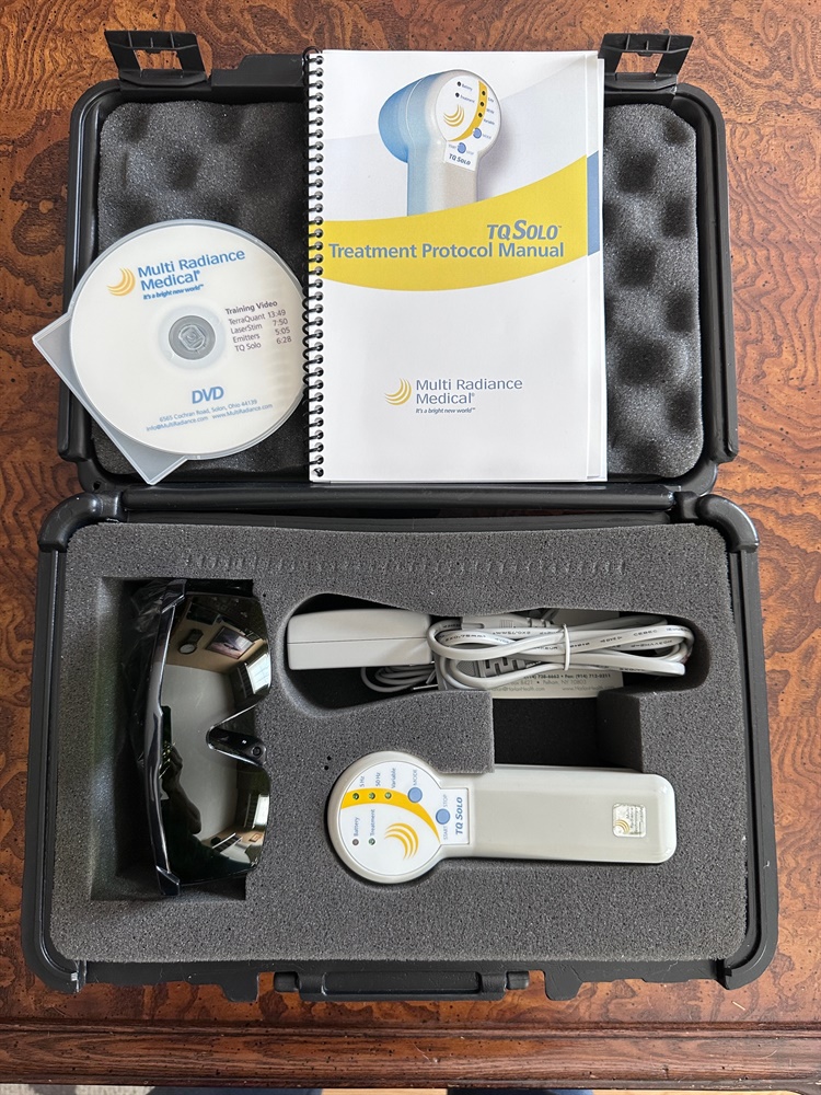 TQ Solo Laser for personal or portable use .... or add it to your practice!