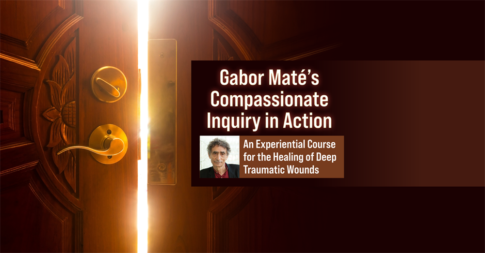 Gabor Maté Demonstrates Compassionate Inquiry for Trauma