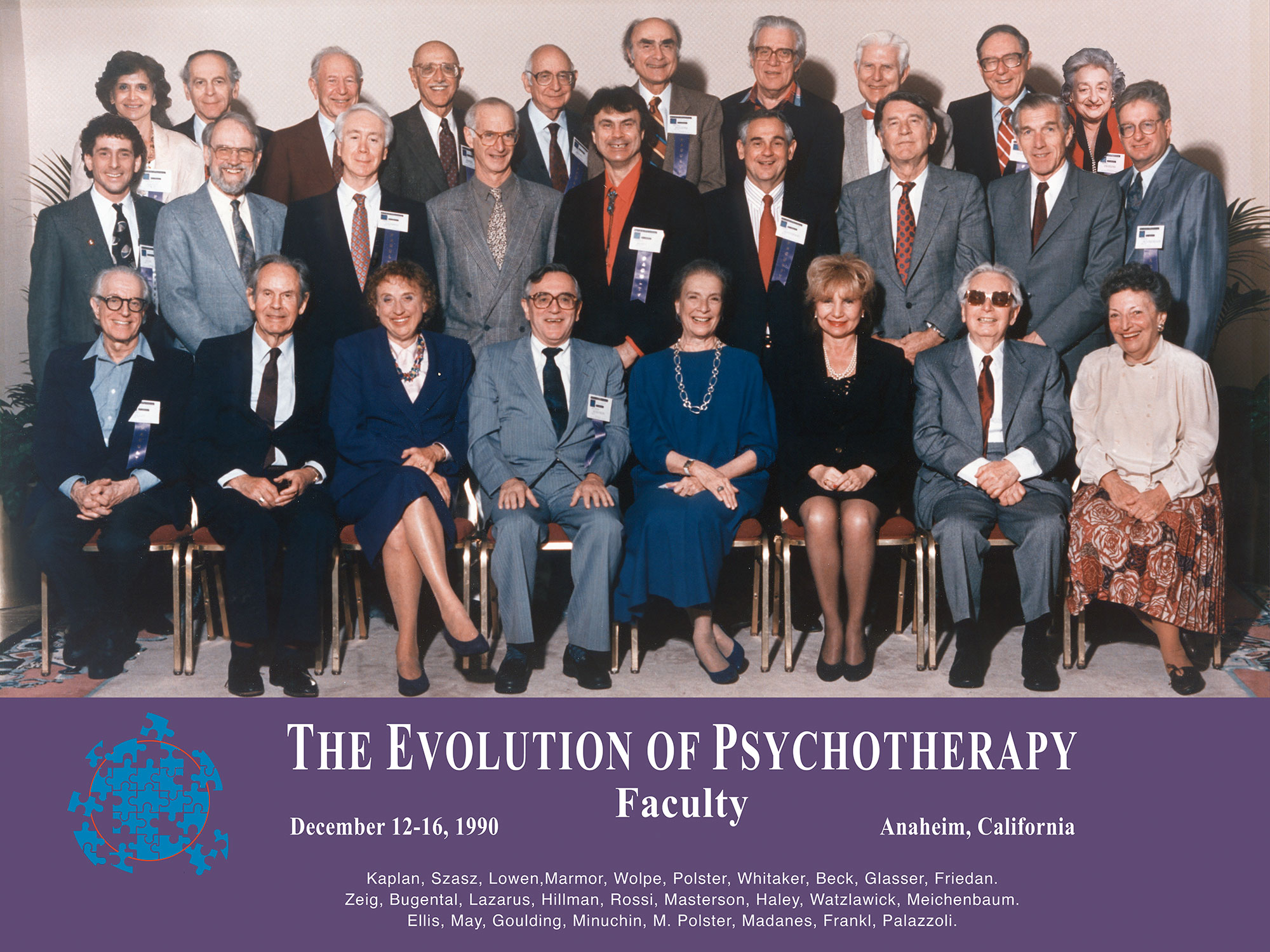 Evolution 1990 Faculty Group Photo
